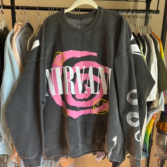 Urban Outfitters Tops - Nirvana UO crew neck